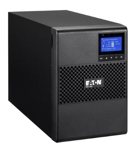 Eaton 9SX 9SX700I - UPS - 200/208/220/230/240 V c.a. V - 630 Watt - 700 VA - RS-232, USB - connettori di uscita 6 - PFC (fattore di correzione alimentazione)